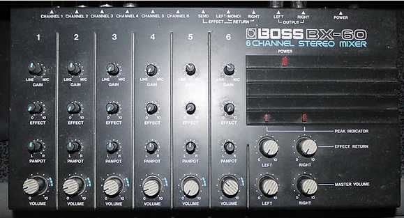 Boss BX-60 Stereo mixer Roland
