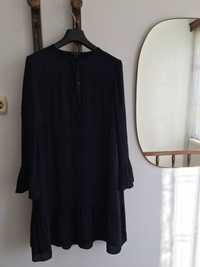 Дамска  рокля, елегантна ,марка Massimo Dutti, цвят тъмно син