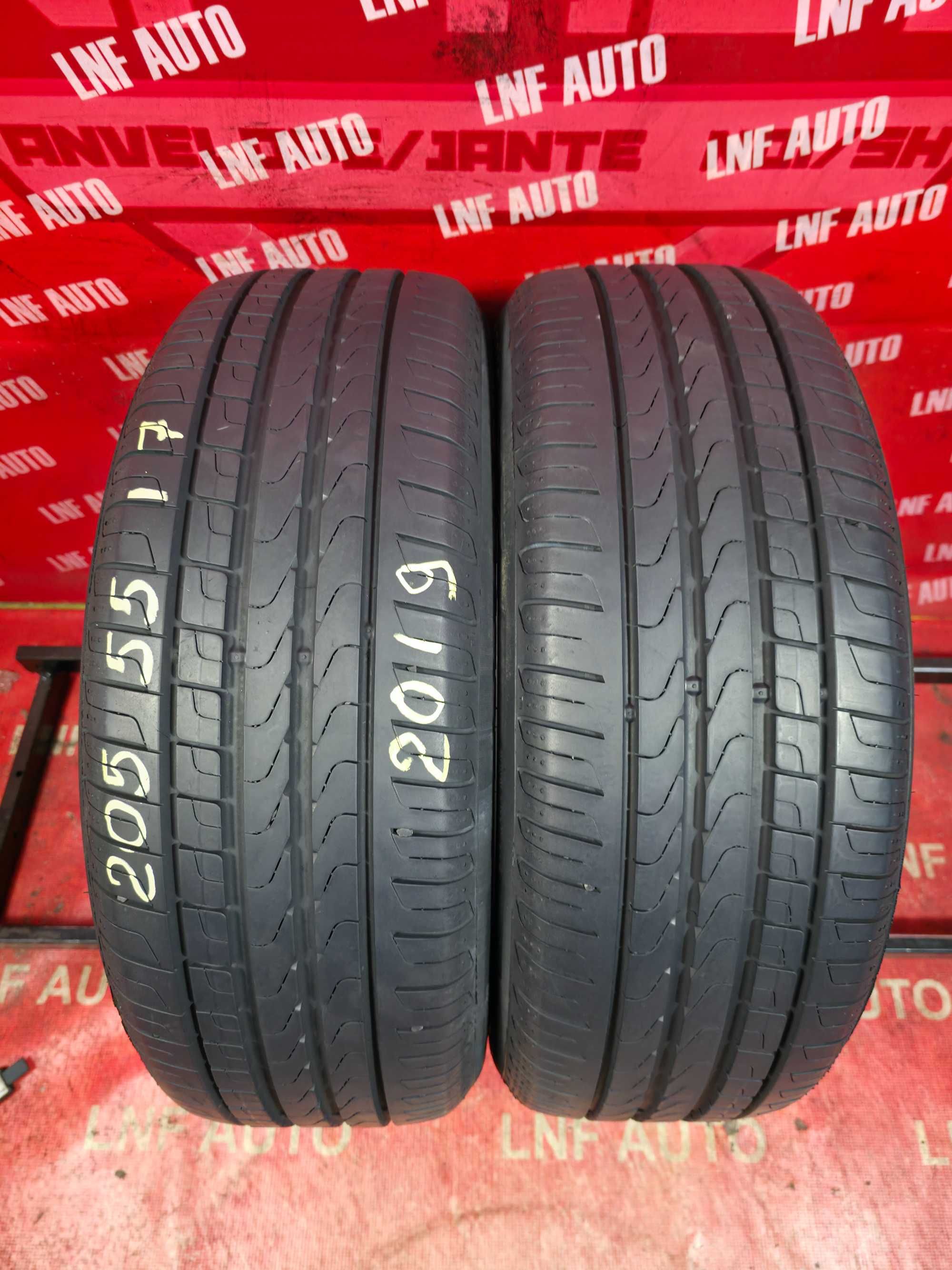 Anvelope de VARA - 205/55/17 - PIRELLI - 7 MM - DOT 2019 !