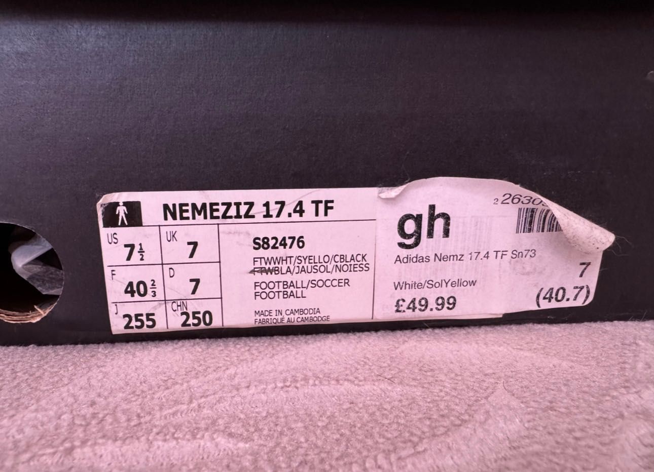 Adidas Nemeziz 17.4 TF футболни обувки за зала