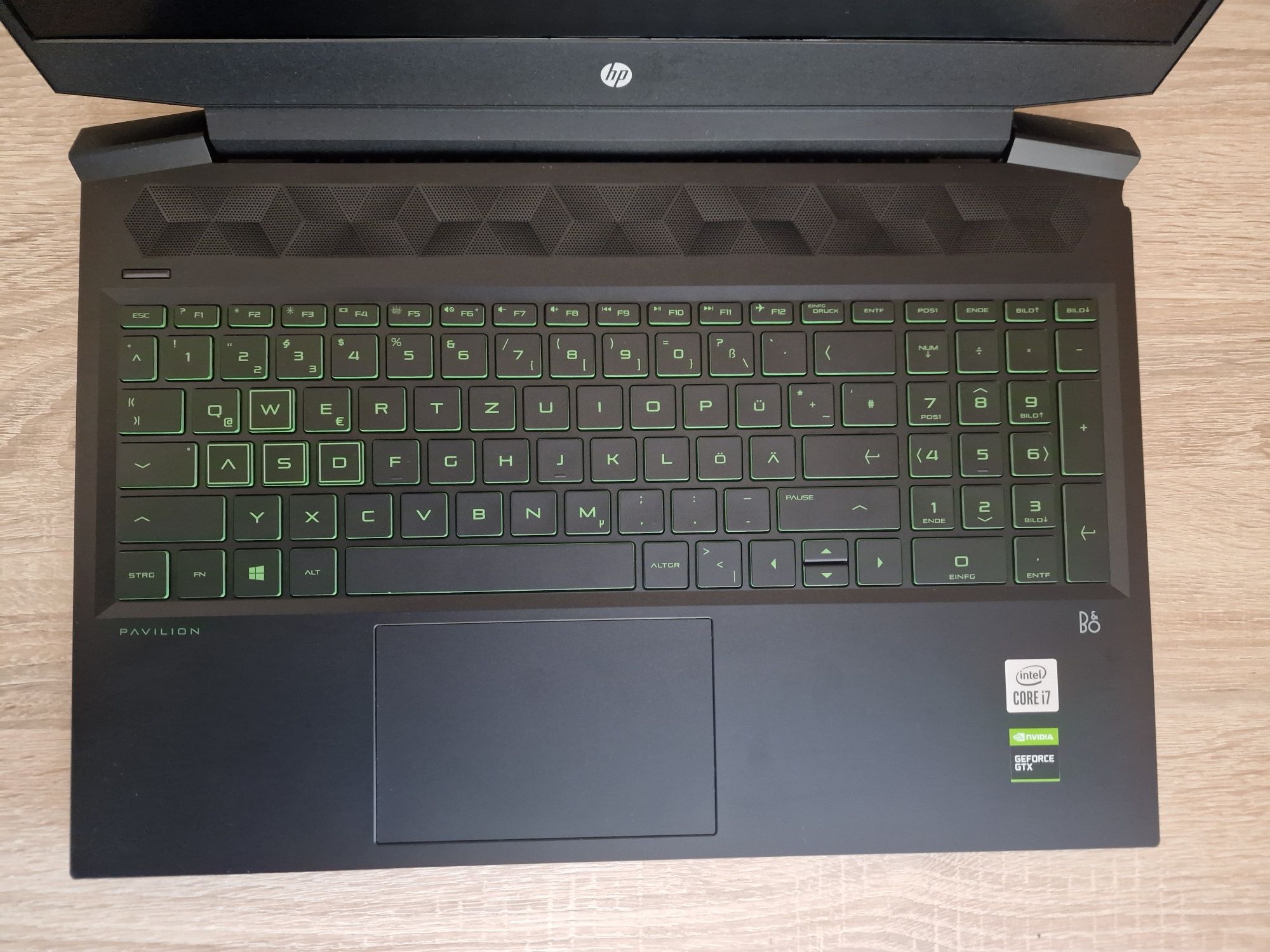 HP Pavilion Gaming 16.1 2020 без дъно (цял за части)