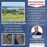 Moldova Nouă- Teren extravilan de 3.400 mp