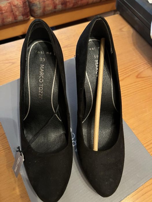 Дамски обувки -Marco Tozzi-велур