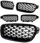 Grile / nari BMW seria 3 F30 F31 11-15 Diamond Design negru
