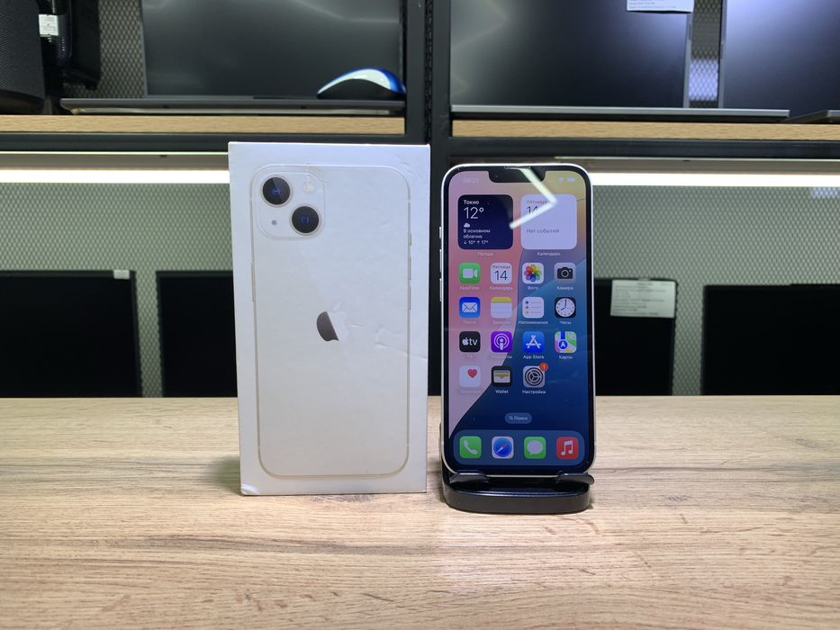 iPhone 13, 128GB, Starlight, АКБ 100%, 1044/10