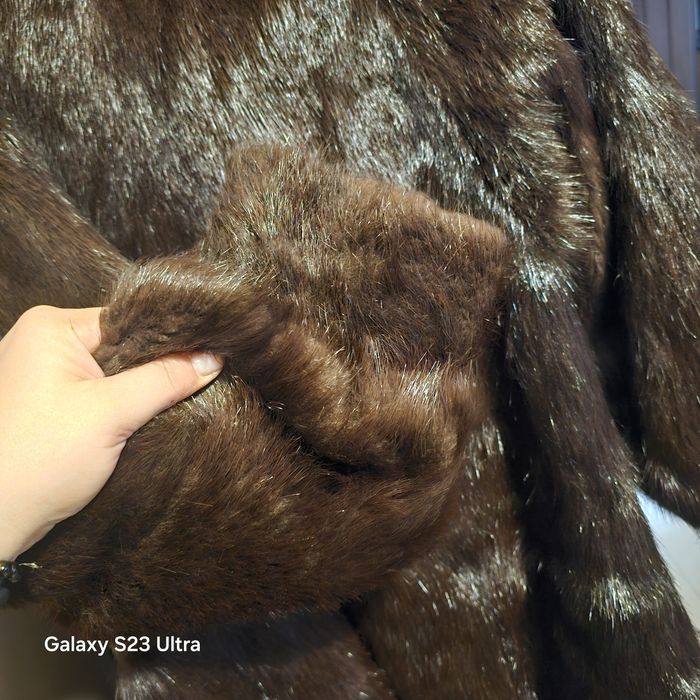 Haina din blana naturală nurca