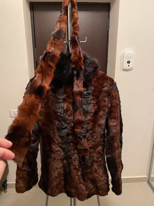 Vand Geaca Blana Vizon