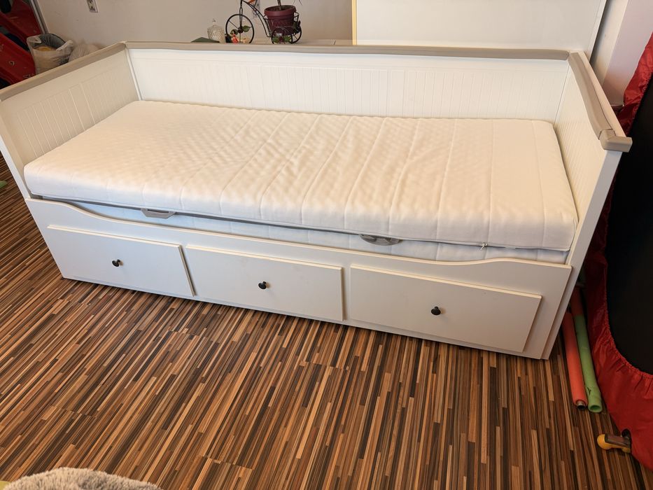 Pat Divan cu 2 saltele incluse Ikea