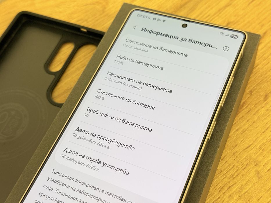 Samsung Galaxy S25 Ultra 512GB 39 зареждания!!!