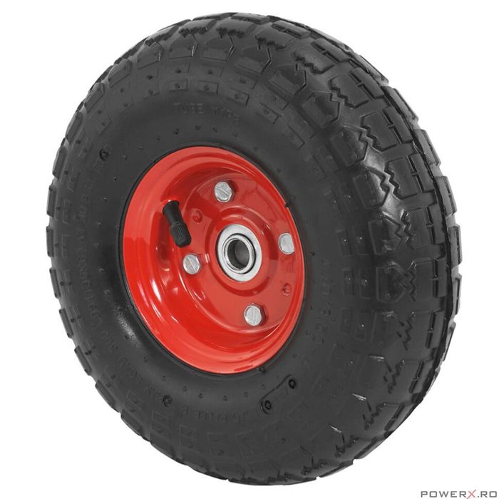 Roata pentru roaba, carucior 260 x 79, ax 16 mm, janta 123mm, Verke