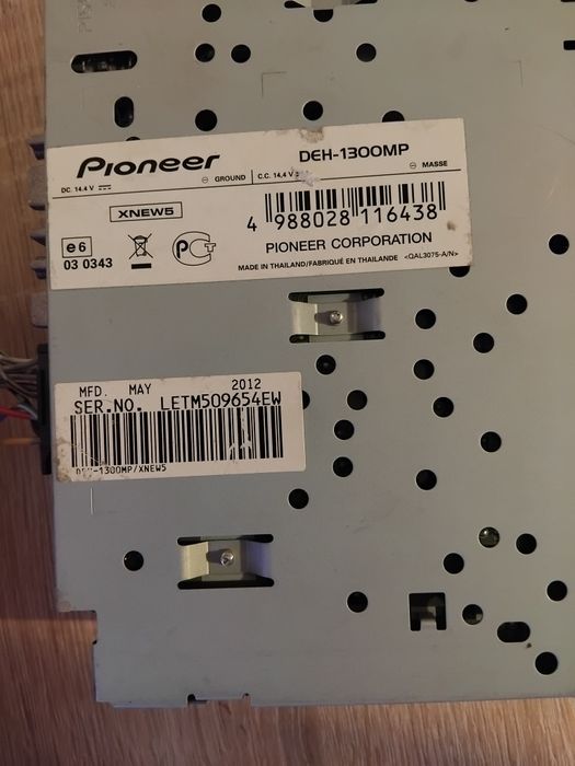 CD Mp 3 Player Pioneer