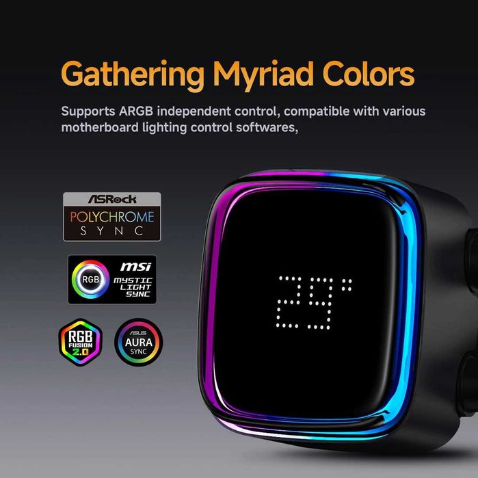 Течен охладител за процесор Ocypus Iota L36 BK