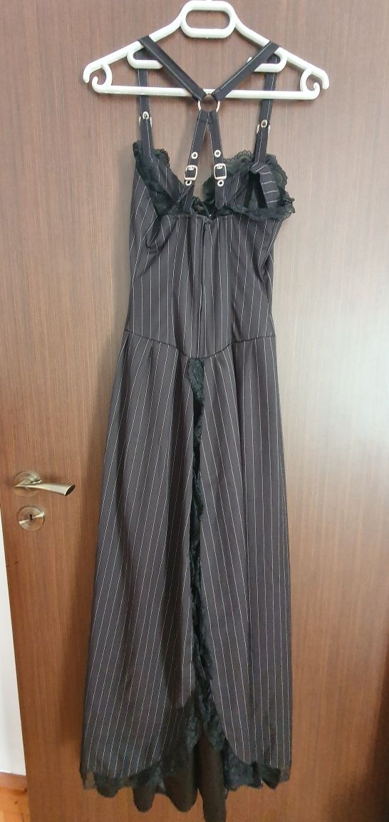 Rochie gotica Aderlass steampunk goth burleska
