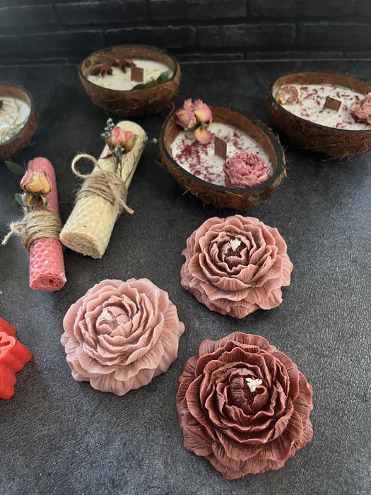 Арома свечи ручной работы