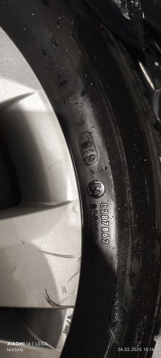 Оригинални джанти hyundai 15. С гуми185.65.R15T и тасове.