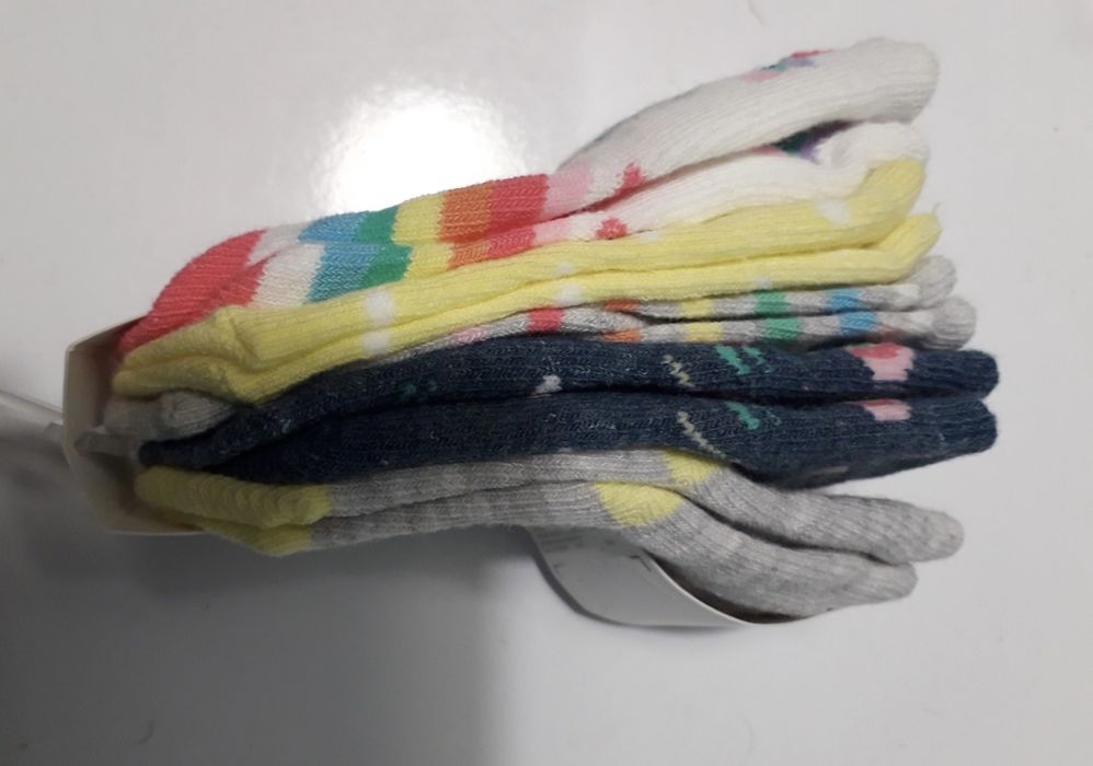 Нов комплект и чорапи  за бебе момиче Primark- 0-3м 62см