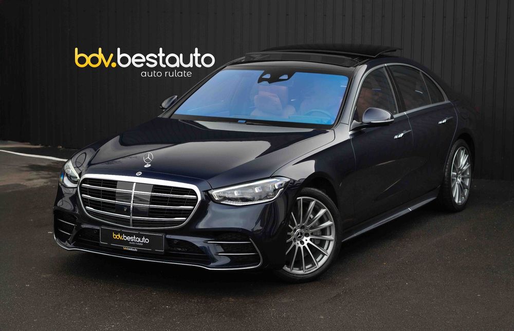 Mercedes-Benz S 580e 4Matic / Masaj / Pano / Burmester / Active Steering / Assist
