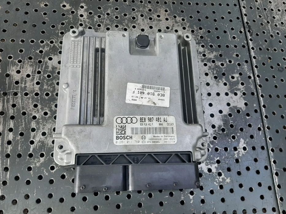 ecu calculator motor 3.0 tdi bkn  audi a4 b7 8e0907401aj 8e0910401f