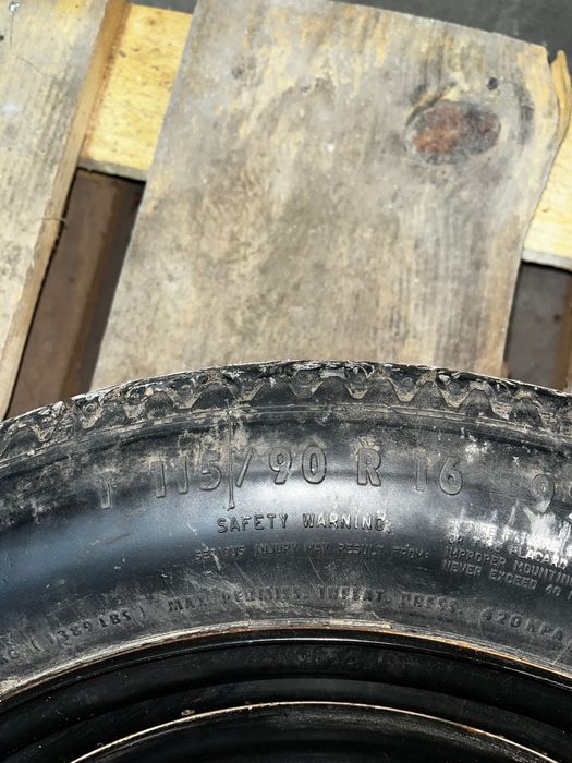 Резервна гума патерица 5x120 16” BMW