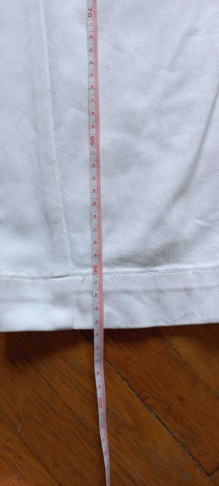 Pantaloni denim albi XXL