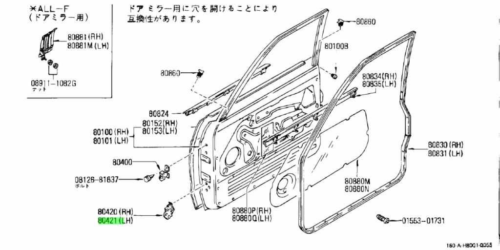 Set Balamale Usa Dreapta Stanga OEM Nissan Patrol Y60