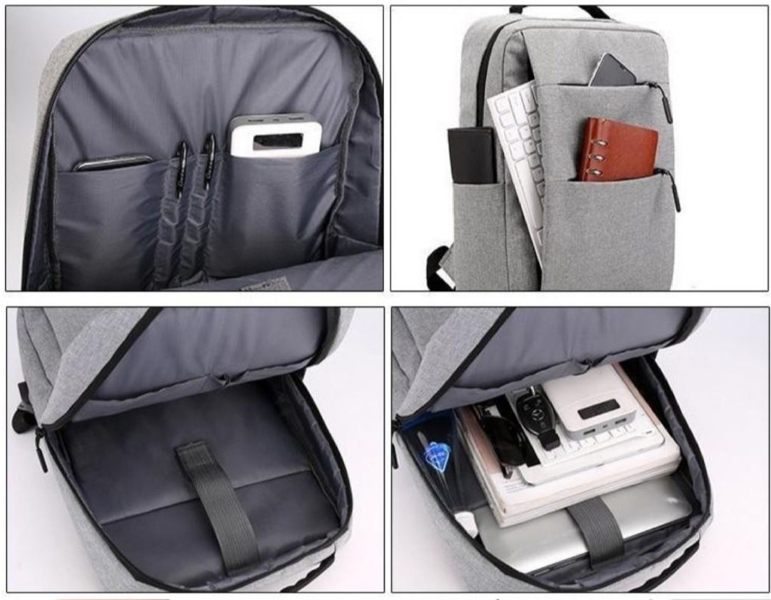 Унисекс бизнес рюкзак для ноутбука. No:306