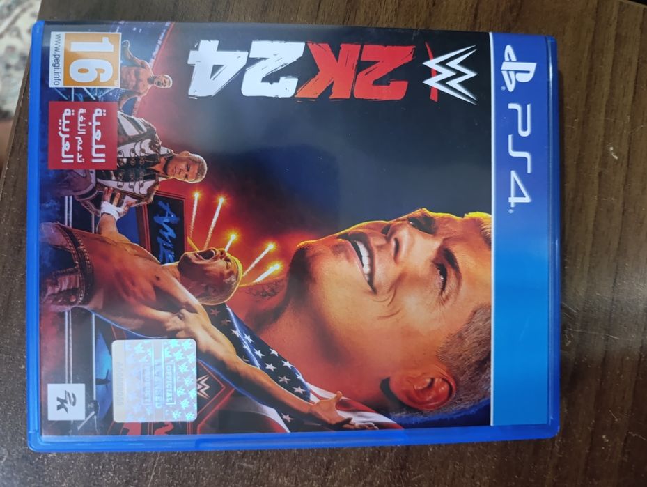Продам игру на пс4 wwe 2k24