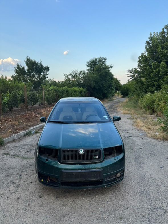 Skoda Fabia VRS на части!