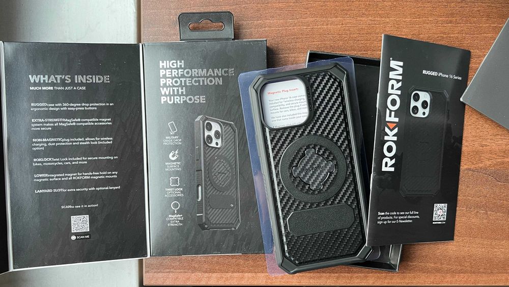 Husă Rokform Heavy Duty + CADOU folie sticlă iPhone 16 pro max