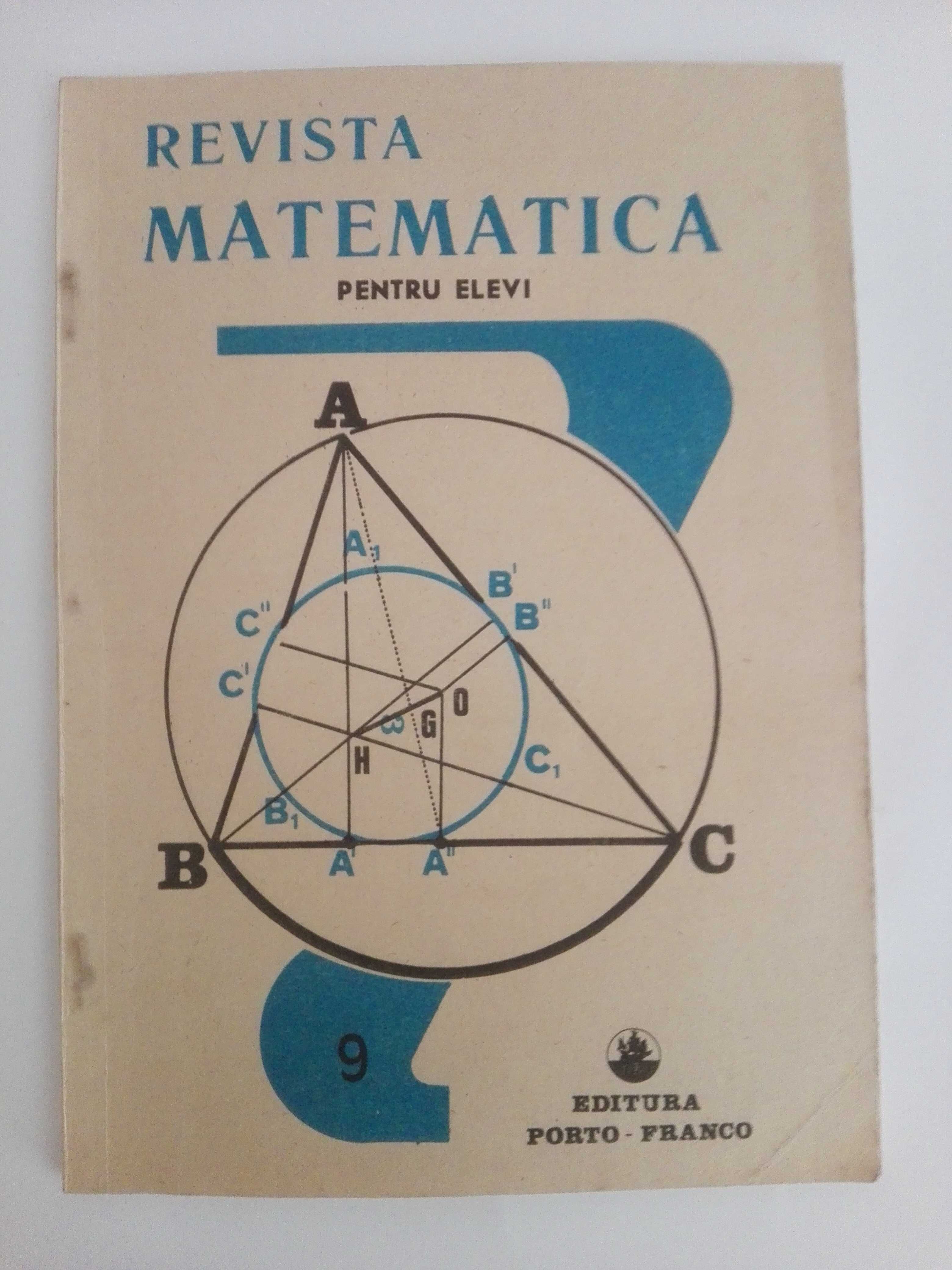 Carte - Revista matematica pentru elevi
