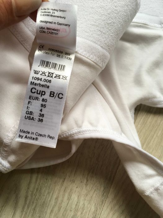 ANITA медицински стягащ сутиен 80B/C