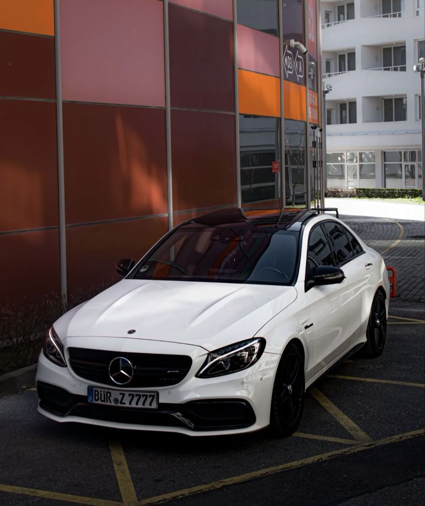 Кола под наем за бал/сватба и други Mercedes C 63 AMG