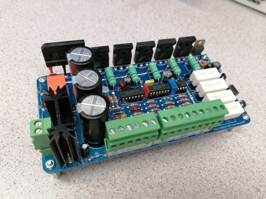 Cablaj PCB sursa reglabila 0-30v, 0-10a, k7200
