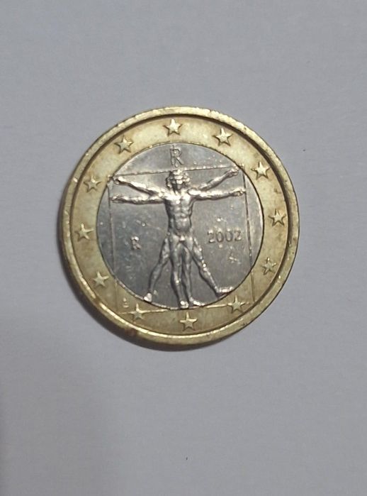 Moneda rara omul vetruvian