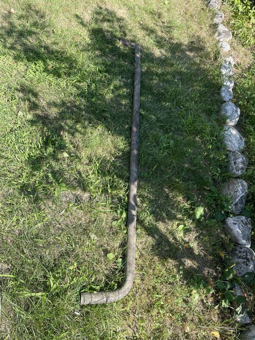 Țeava din cupru masiv - 2,4m lungime/Ø 5cm/5mm grosime