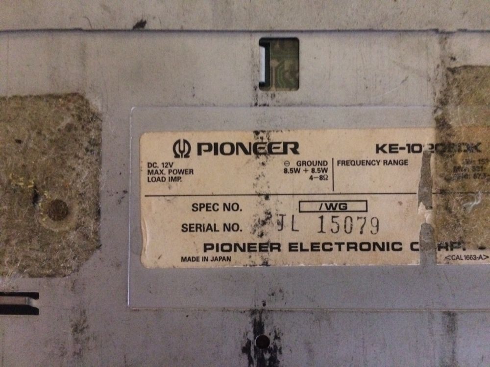 Pioneer ke-1020sdk arc