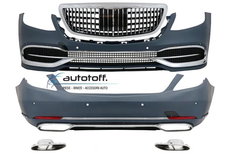 Pachet exterior compatibil Mercedes W222 Facelift (17-20) MBH Design