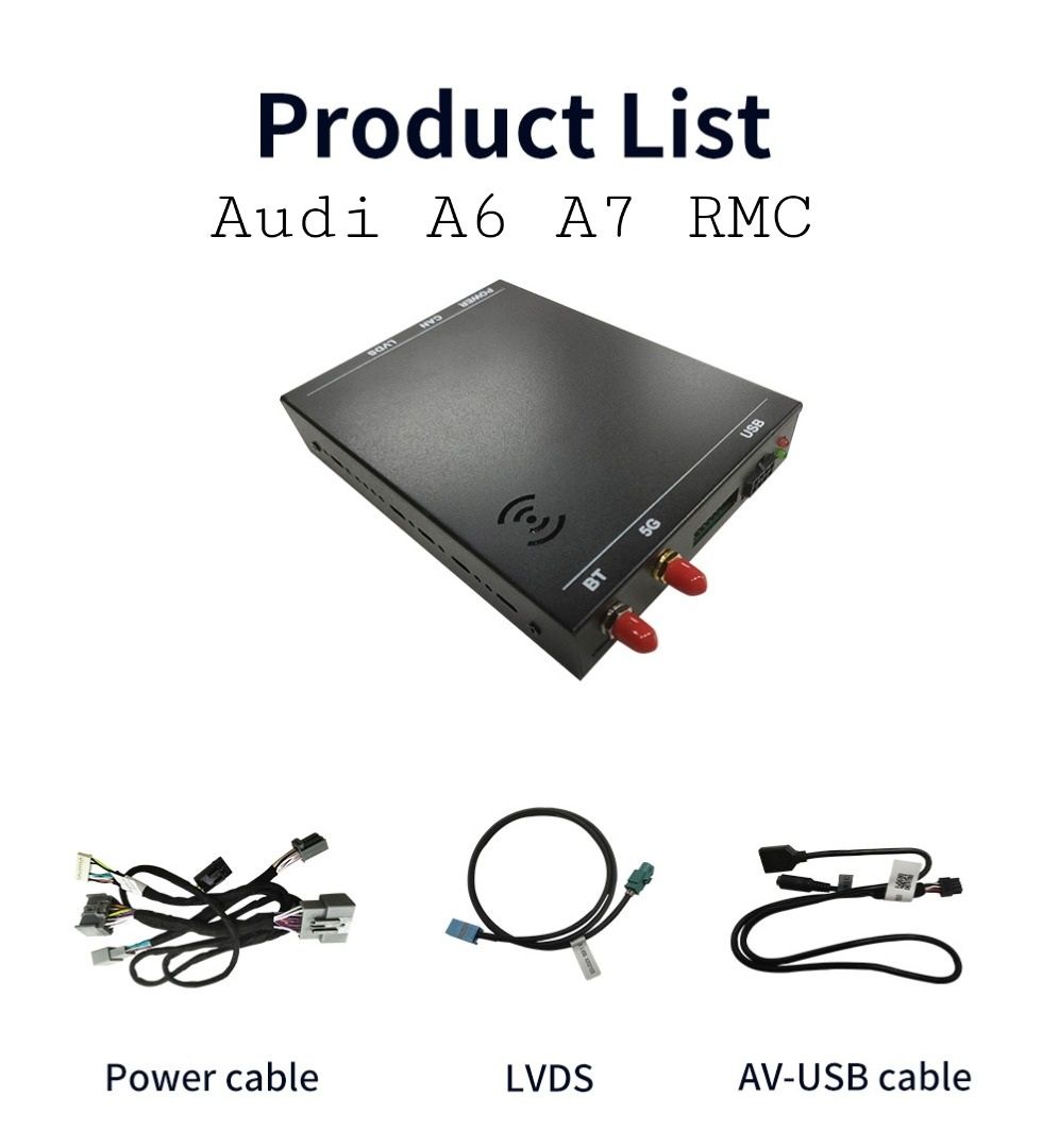 Interfata carplay Audi A3,A4,A5,S5,A6,A8,A7,S6,Q3,Q5,Q7,inclusiv RMC!