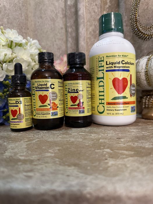 Child life calcium vitamin c vitamin d3 zink