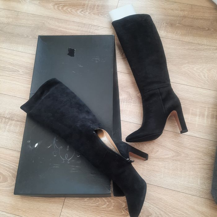 Продам сапоги  Tuna зима-осень замшевые (Италия)