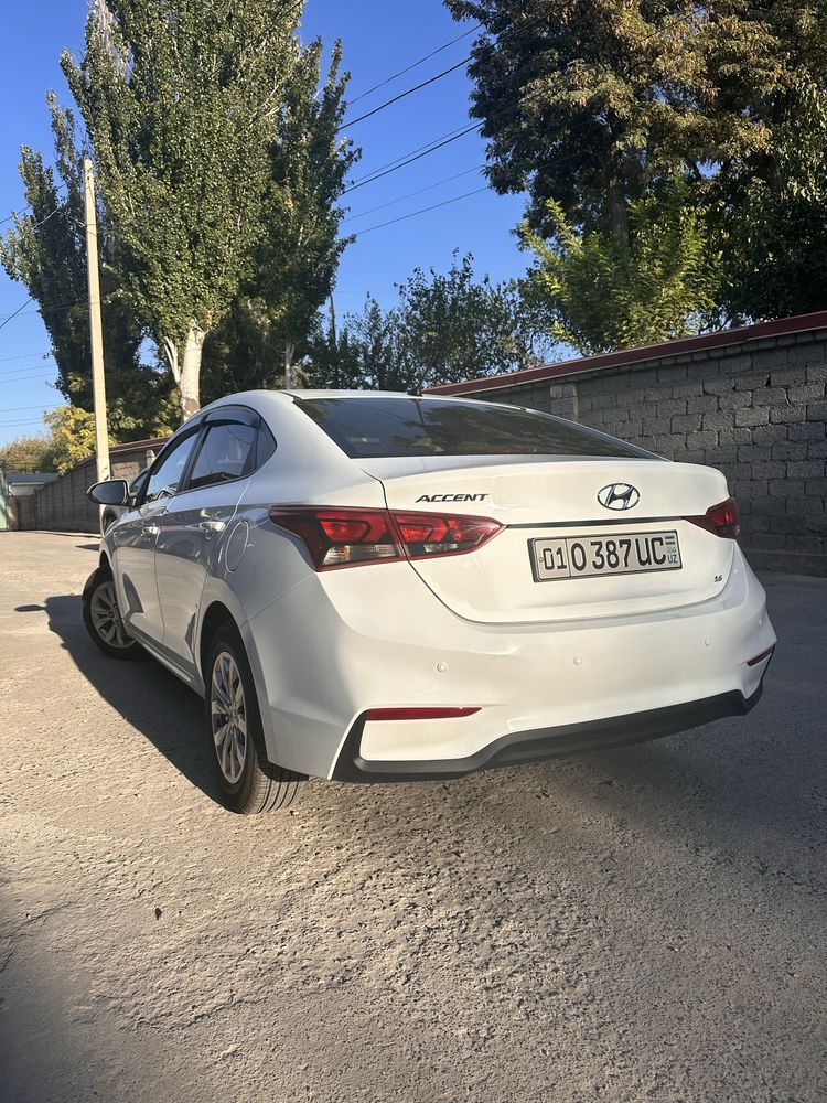 Hyundai Accent 2020, отличное состояние