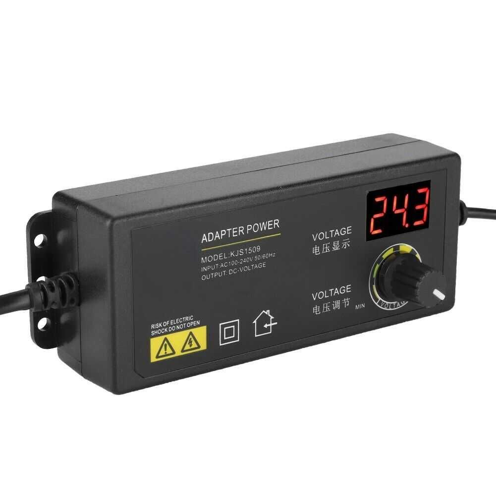 Sursa de alimentare 2,5A (3-24V) AC DC Display voltaj