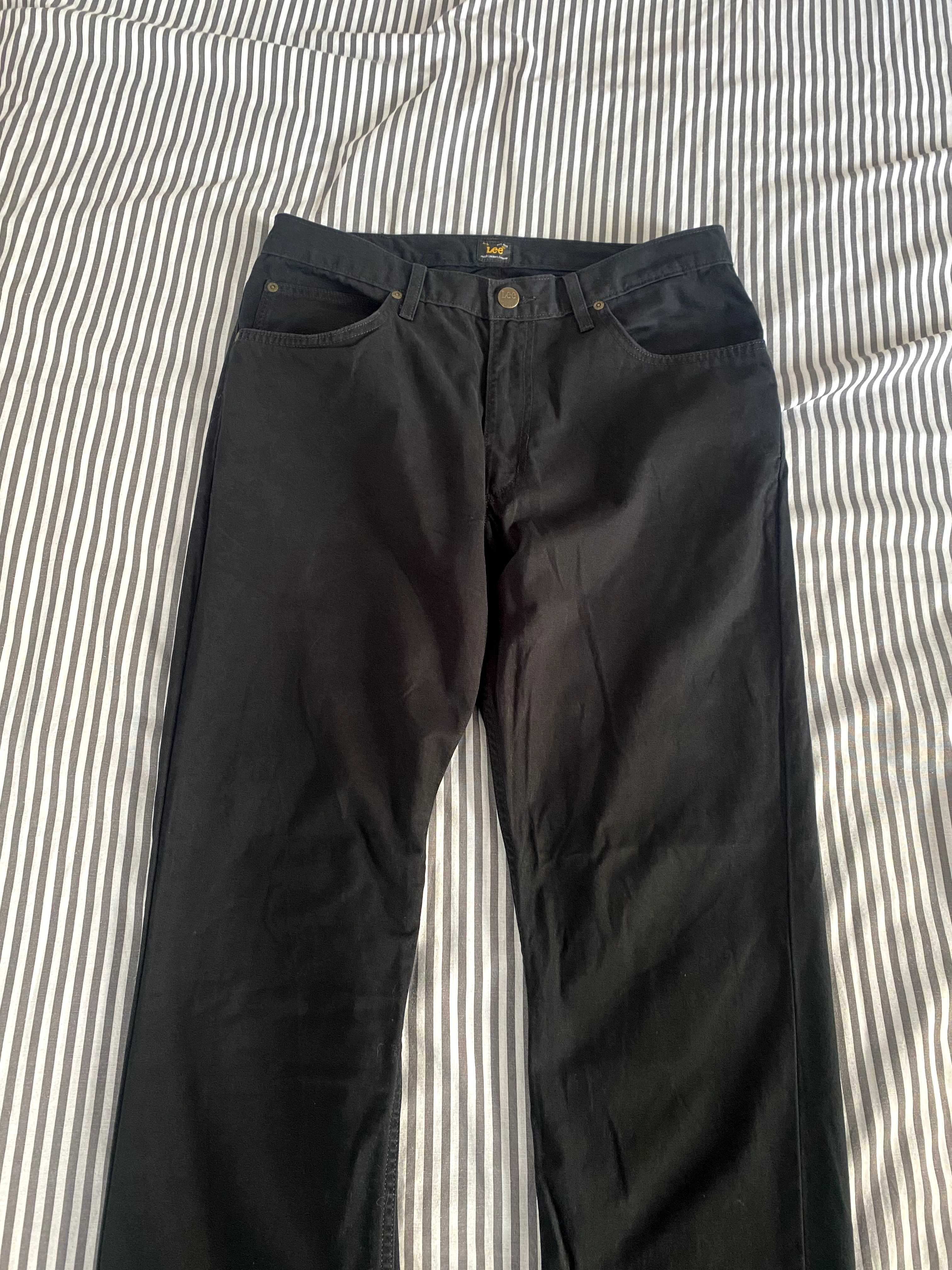 Панталон Lee BLACK regular jeans BROOKLYN