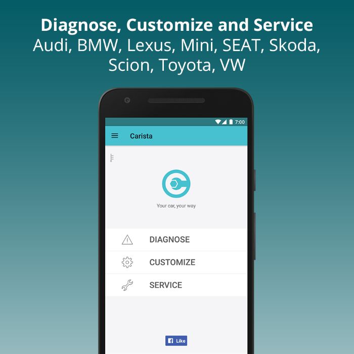 Tester diagnoza Auto Multibrand CARISTA