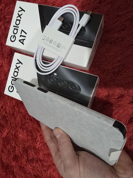 -Samsung A17-5G, Nou, Nefolosit, 128Gb, 4Ram, 0 cicluri incarcare, Sig