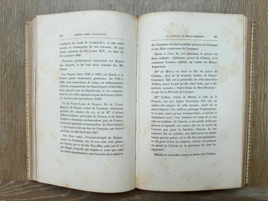 Les Grandes Dames d'Aujourd'hui" (1886) - Carte rară, de colecție