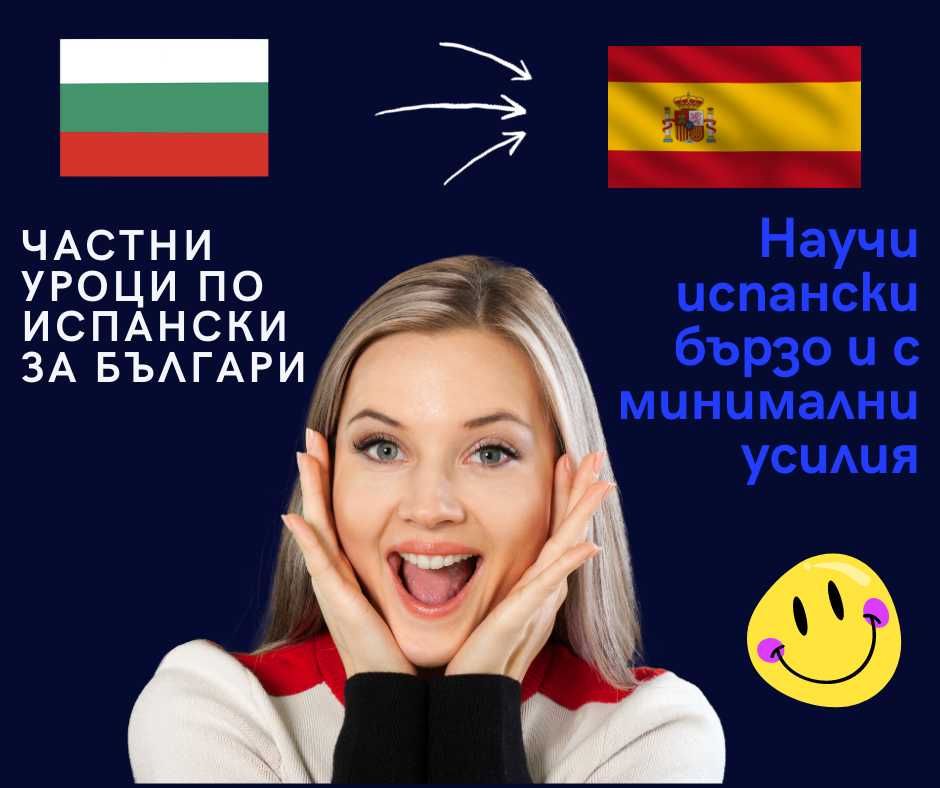 Научи Испански с нативен учител, всички нива от А1 до C1.