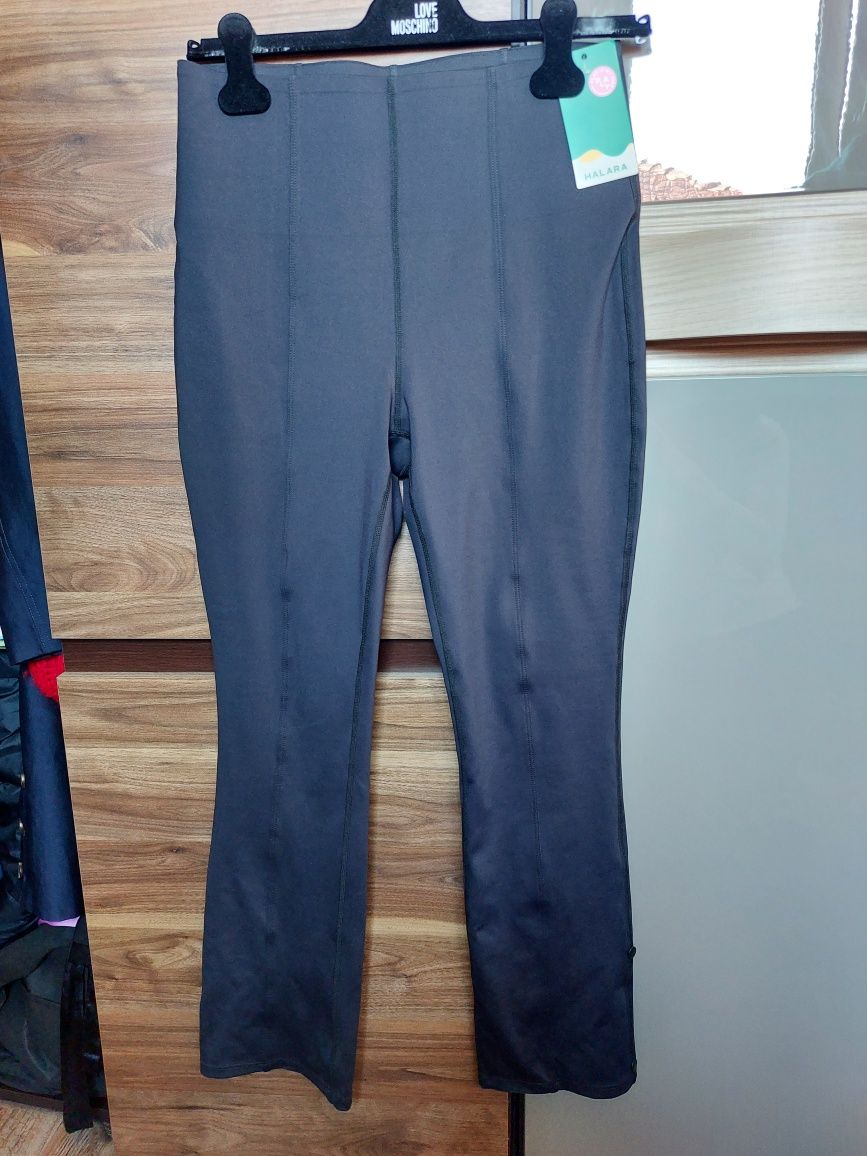 Pantaloni sport cu brâu modelator noi halara