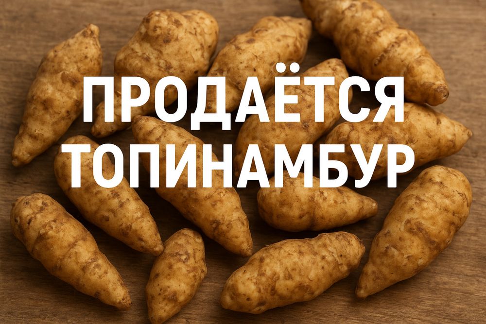 Свежий топинамбур кладезь здоровья прямо с огорода!