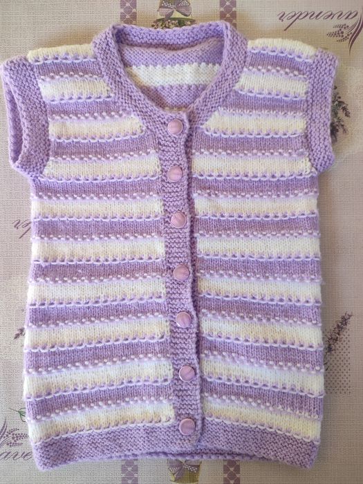 Ръчно плетиво, жилетки, пуловерчета, елеци за деца